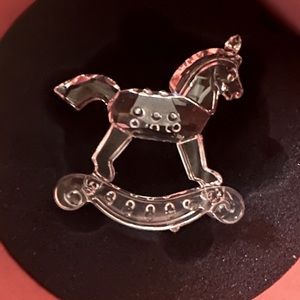 Swarovski Crystal Rocking Horse